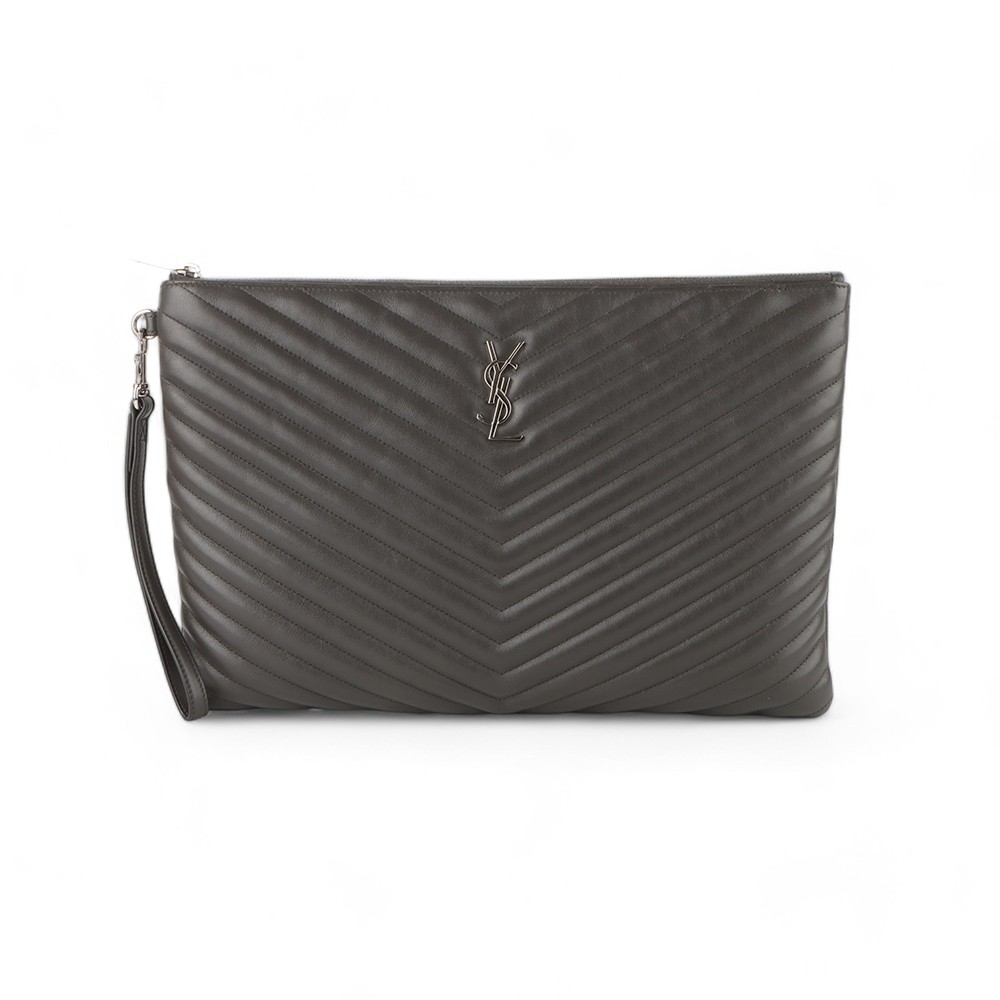 Saint Laurent Monogram Matelassé Portadocumenti Clutch Large 32677 82553918