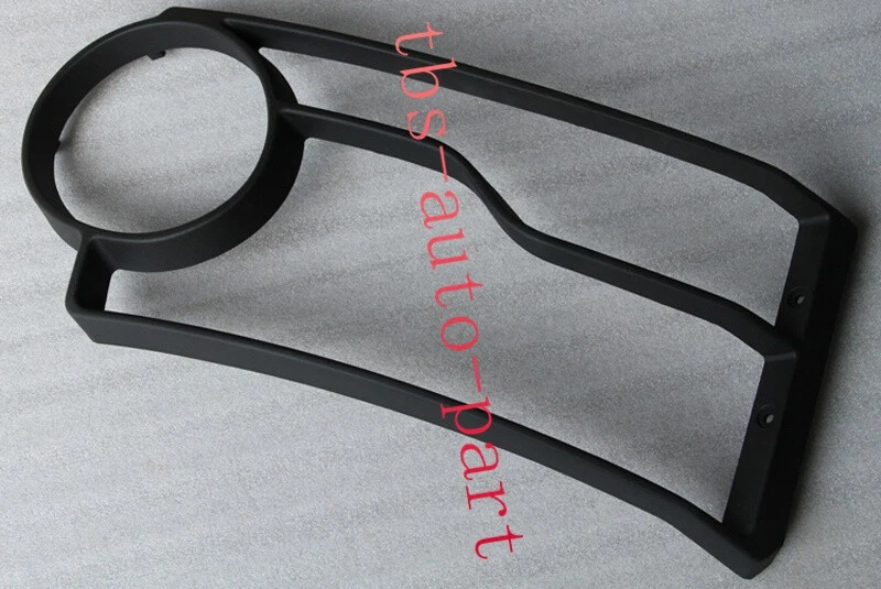 Matte Black Front HeadLight Lamp Guard Cover Fit For Land Rover LR4 2010-2013 - Изображение 3 из 4