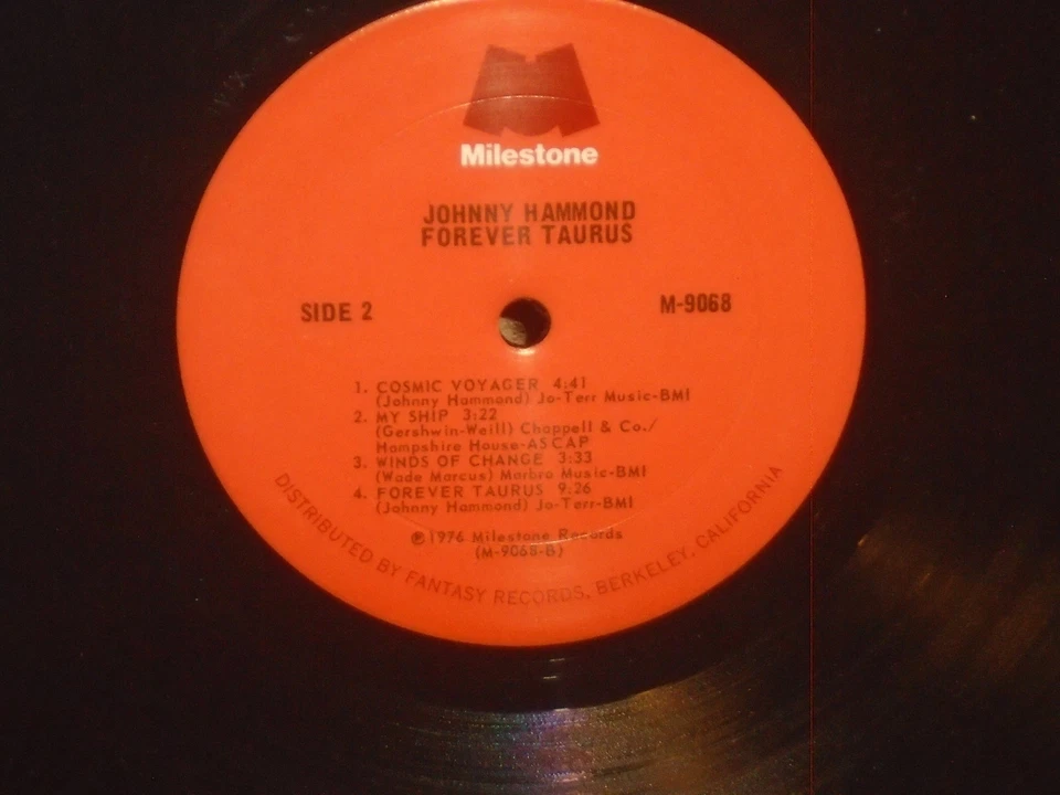 Johnny Hammond Smith Forever Taurus Milestone M-9068 stereo Dorothy Ashby 1976 - Image 2 of 4