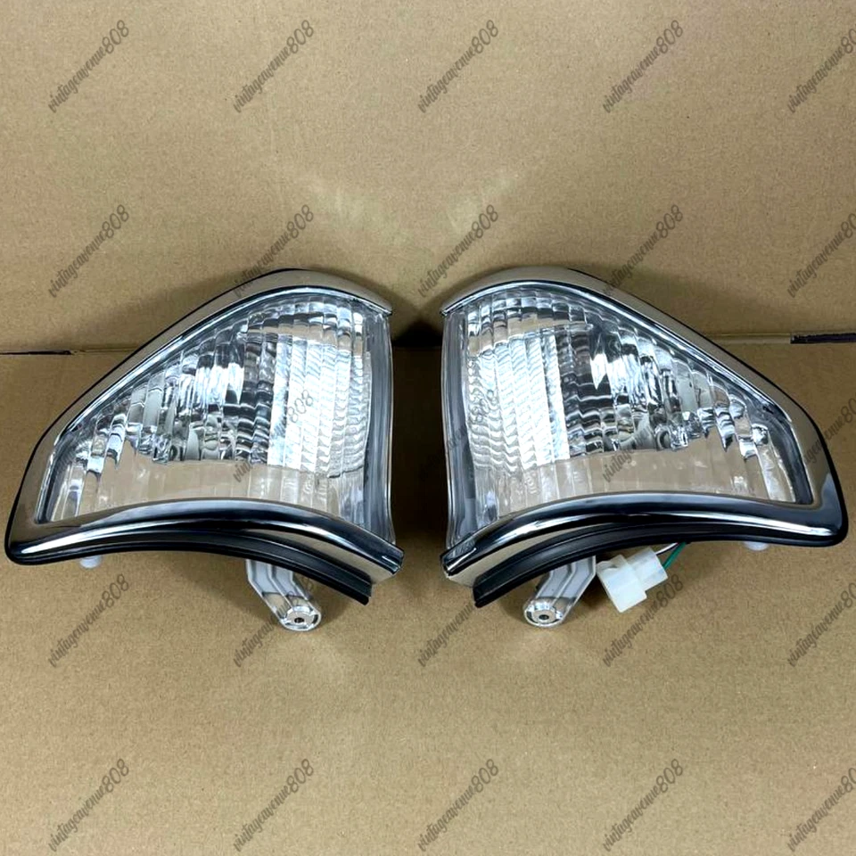 Left & Right Corner Lamps for Toyota Land Cruiser LC2 LJ78 LJ79 KZJ78 1990-1996 - Image 2 of 4