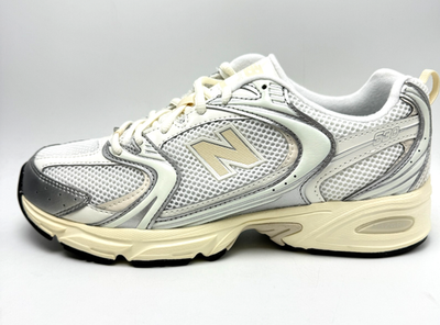 Size 7 - New Balance 530 Silver Metallic Linen for sale online | eBay