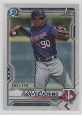 2021 Bowman Chrome Prospects Refractor 60/499 Yunior Severino #BCP-140 6u5