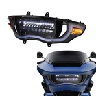 LED Front Headlight Assembly Fit For Harley Davidson Road Glide FLTRX 2024-2025