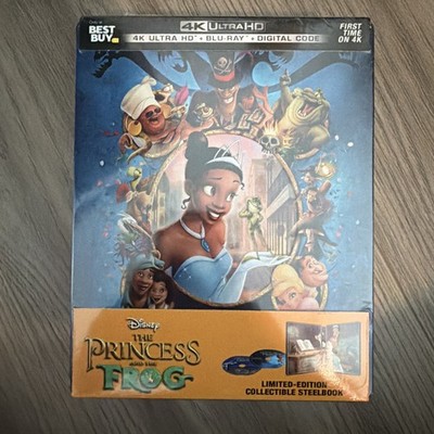 The Princess and the Frog 4K SteelBook Blu-ray Best Buy Exclusive [2009] No Dent