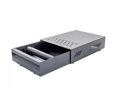 Sudschublade Abklopfbehälter Knock Box Espresso Kaffeesatz 35x25x9cm #01