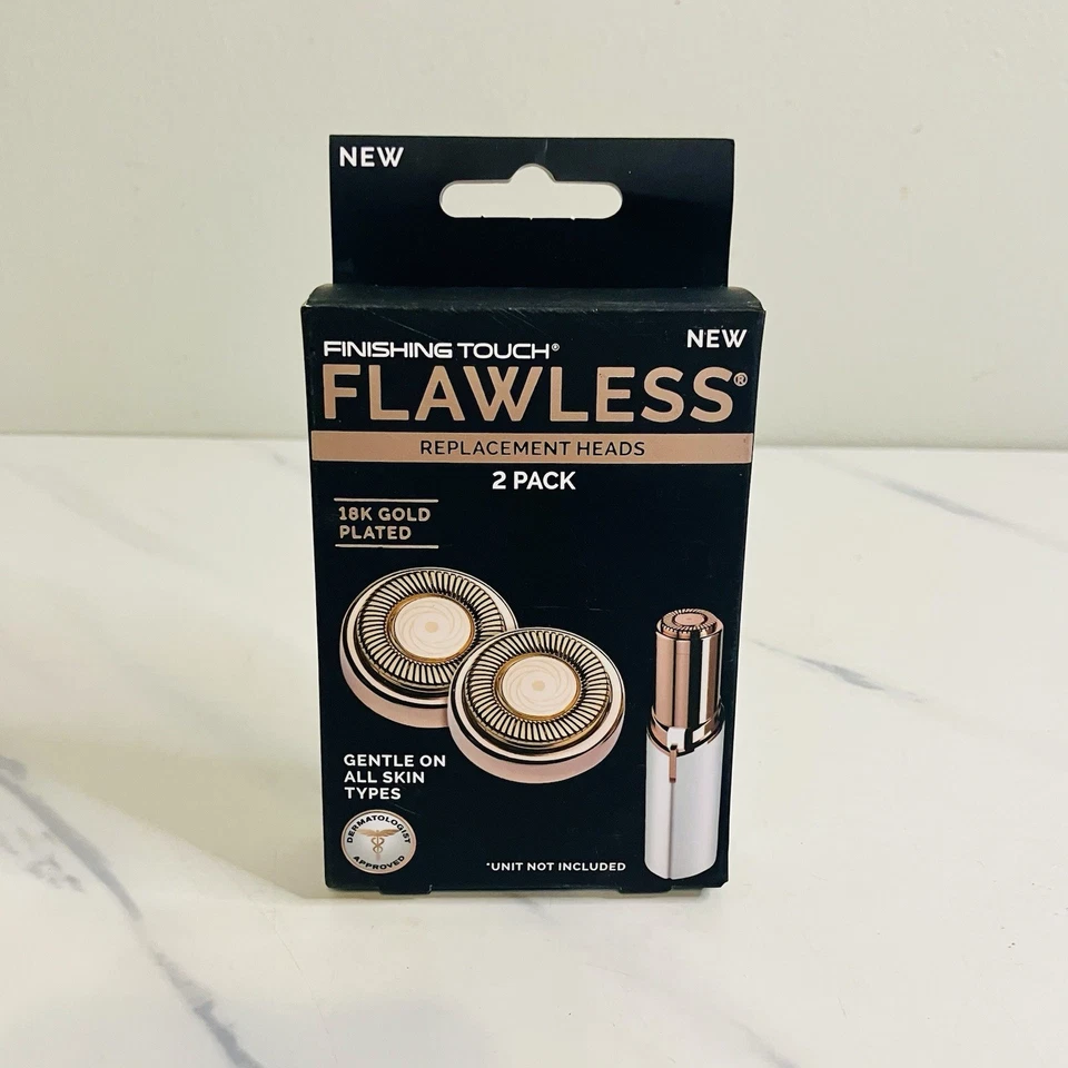 Pack de 2 cabezales de repuesto impecables Finishing Touch Foto 3 de 4