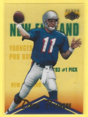 1996 Classic Clear Assets #39 Drew Bledsoe Free Shipping