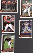 2025 Topps BALTIMORE ORIOLES Team Set (5 cards)