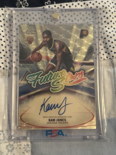 Kam  Jones 1/1 Topps Chrome Auto Superfractor Future Stars 2025