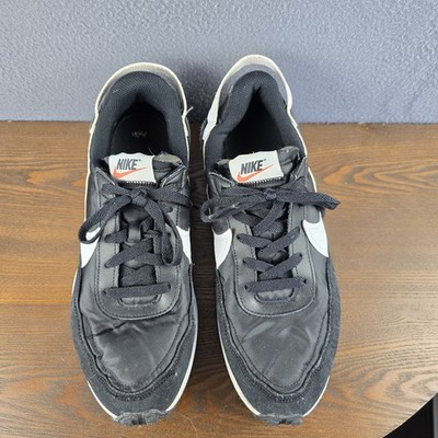 Nike Waffle Debut White Black Sneakers Mens Size 10 DH9522-001