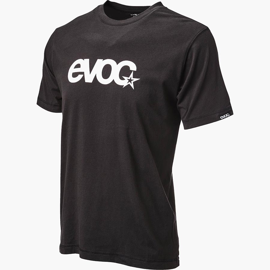 EVOC Mens Black Logo T-Shirt Casual Cycling Wear Breathable Cotton 11190₽