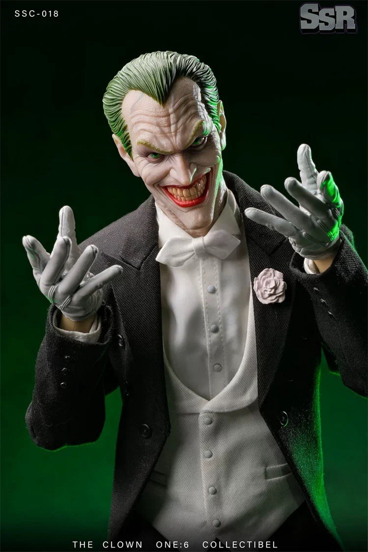 PREORDER - 1/6 Joker Tuxedo SSR SSC018 The Justice Clown DC Figure