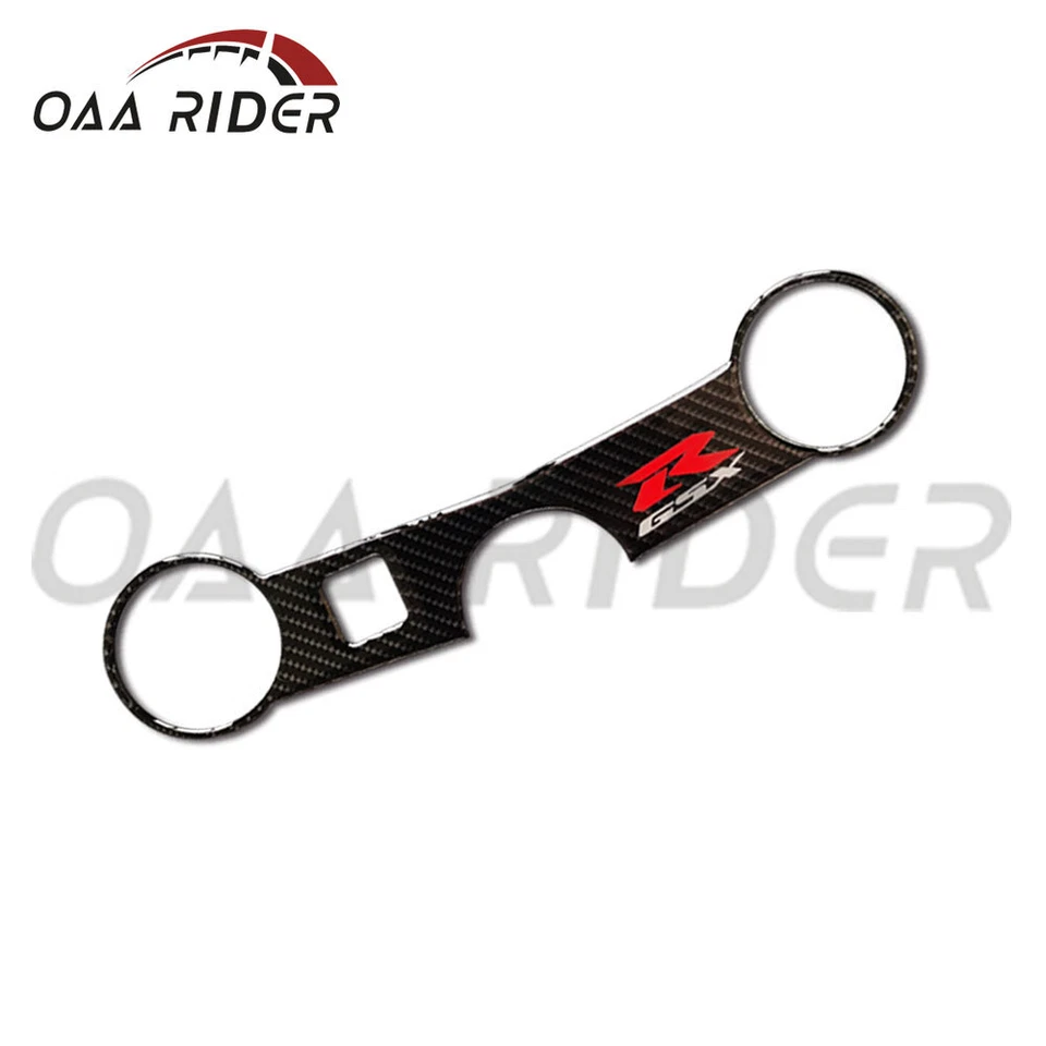 Kit de tapa de almohadilla de tanque de fibra de carbono calcomanía adhesiva para Suzuki GSXR600 GSXR750 2004-2005 Foto 2 de 4