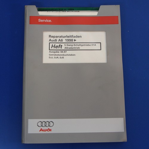Audi A6 C5 - 5 Gang Getriebe 01A Allradantrieb DJJ DJR DJS  Reparaturleitfaden