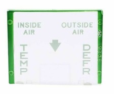 Trim Parts Heater Control Face Lens 1955-1958 Chevy1955-1959 Gmc Pickup Truck Trim Parts Heater Control Face Lens 1955-1958 Chevy1955-1959 Gmc Pickup Truck