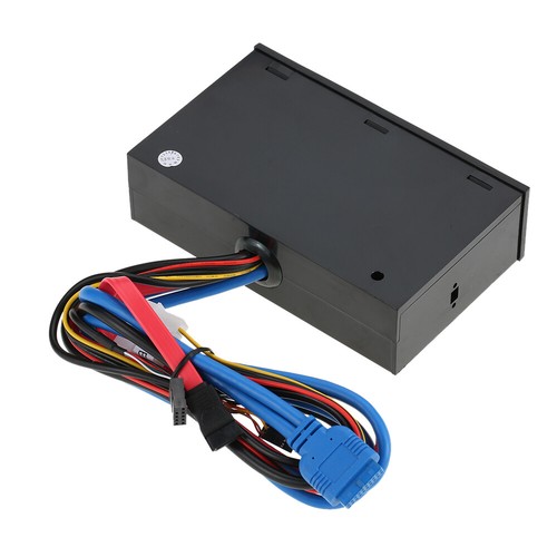 Multi-Function USB 3.0 Hub eSATA Port Internal Card Reader PC Dashboard G4J0 - Picture 3 of 11