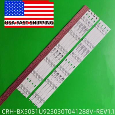 LED strips for Hisense 50R6040E SVH500AA7 50R6E CRH-BX50S1U92303T041288V-REV1.1