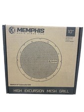 Memphis Audio BRMG10 10" Subwoofer Grille for M7 / M6 / MB Series Subwoofers NEW