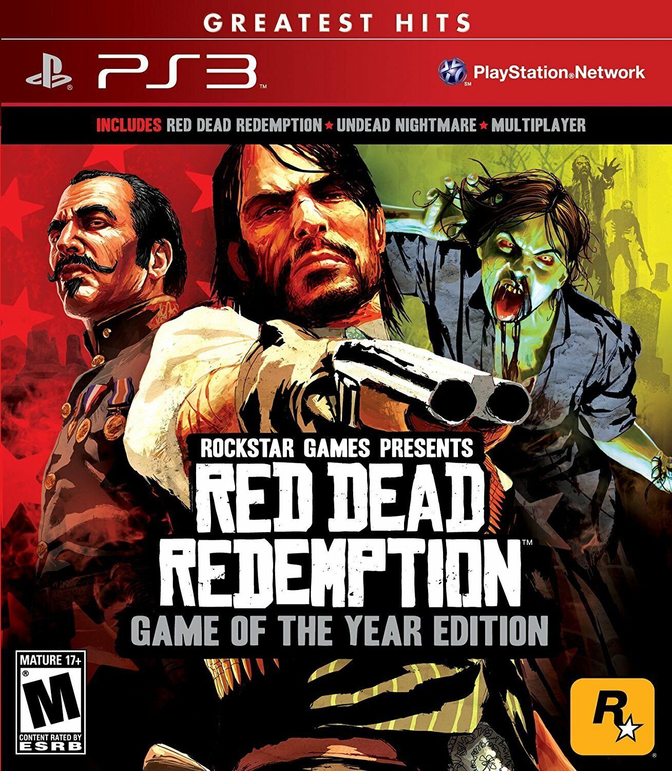 Red Dead Redemption Game of the Year Edition Playstation 3 PS3 - Brand New