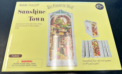 Kit Rolife Sunshine Town TGB02 - Serre-livre 3D Décoratif à Construire