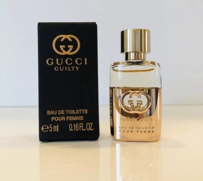 Gucci Guilty Pour Femme Eau de Toilette~5 ml/0.16 Oz~Splash Bottle, NEW IN BOX!