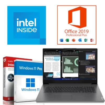 17.3" Windows 11 Lenovo INTEL U300 5-Kerne 4.40GHz 24GB RAM 1000GB SSD Notebook