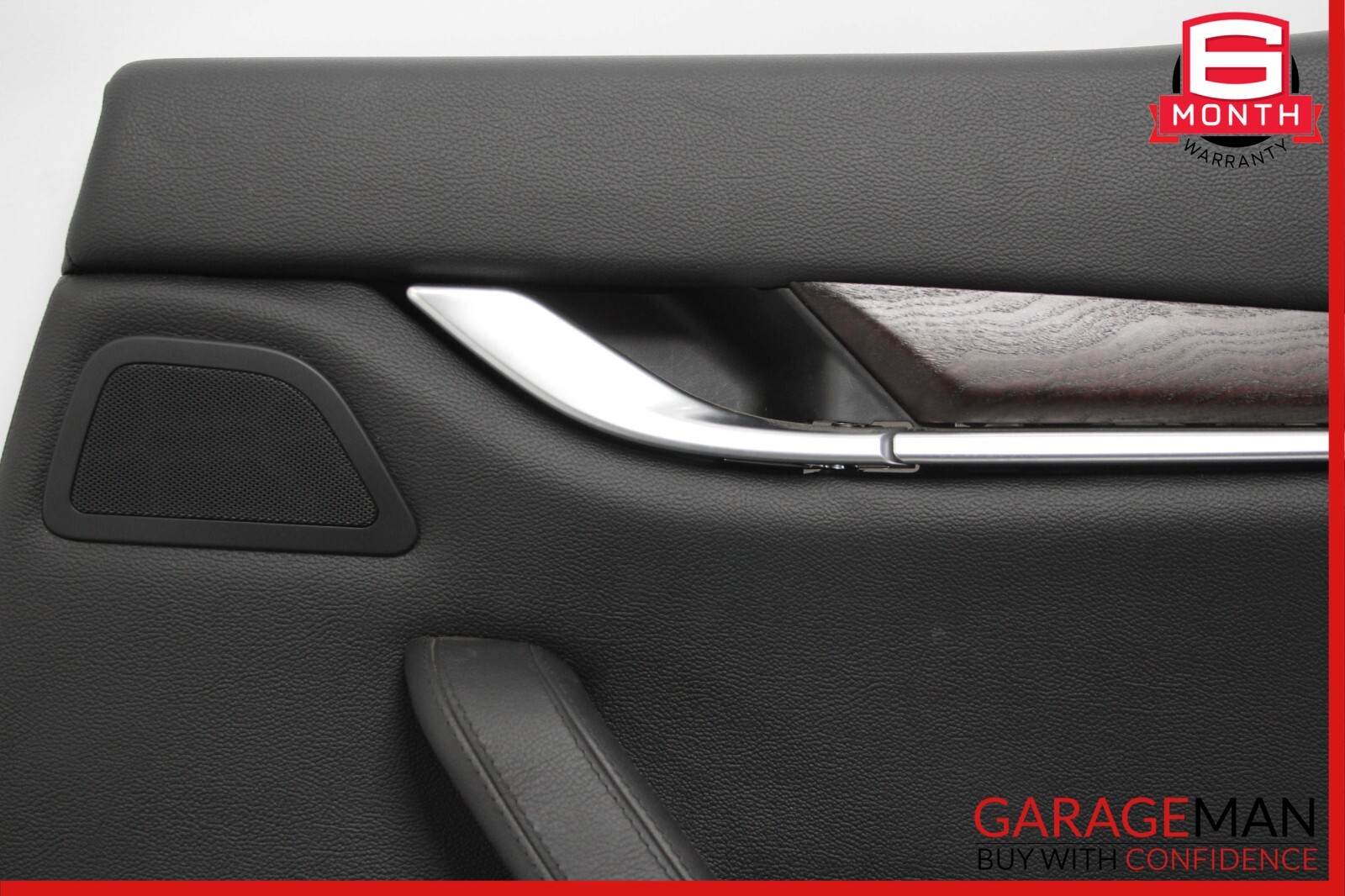 14-17 Maserati Ghibli Rear Right Side Interior Door Trim Panel Assembly Black
