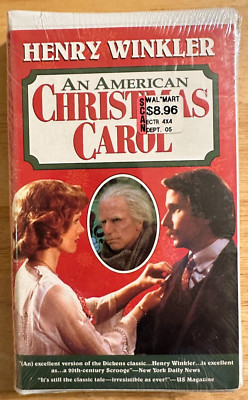 An American Christmas Carol (VHS, 1995) Henry Winkler/David Wayne ~ NEW/SEALED