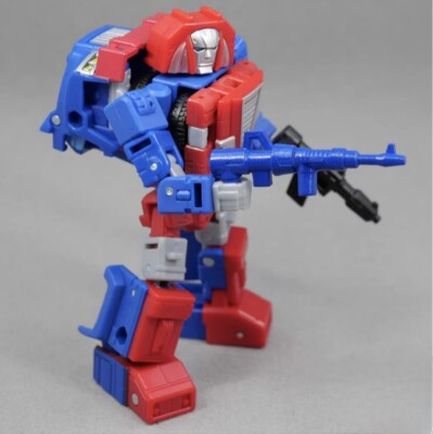 3D DIY Arm Cover Upgrade Kit For Legacy Eject & Rewind Blaster - Transformers Kingdom Series 5 thumbnail image