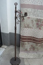 GROSSER Kerzenst&auml;nder 1,30 Meter - 18. Jhd - Barock - Eisen - Liefern m&ouml;gl -p672