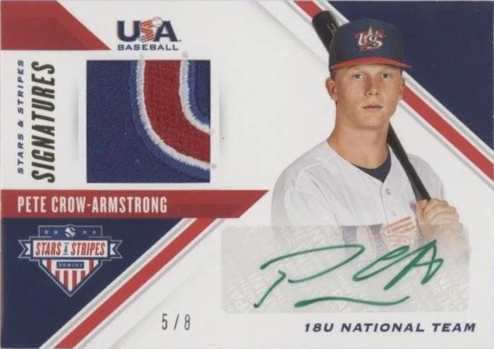 2020 Panini USA Baseball Stars & Stripes - Pete Crow-Armstrong