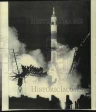 1974 Press Photo Soyuz 15 Soviet Rocket Launch - now41731