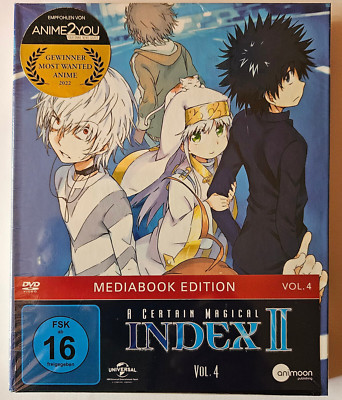 A CERTAIN MAGICAL INDEX II VOL.4 FOLGEN 19-24 - DVD; NEU; OVP