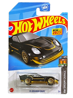 2023 Hot Wheels El Segundo Coupe Black 1:64 Diecast