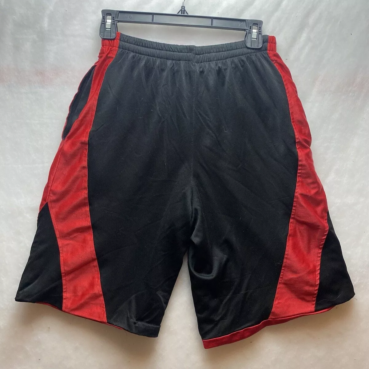 Starter REVERSIBLE Basketball Shorts Mens Sz S Red Black