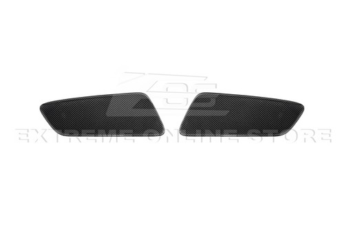 For 15-23 Ford Mustang Interior CARBON FIBER Rear Seat Side Board Panel Cover - Picture 12 of 23