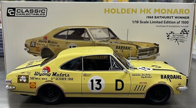 371257 1968 BATHURST WINNER BRUCE MCPHEE #13 HOLDEN HK MONARO GTS