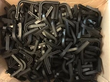 (100) RUBBER CORNER BOTTOM REPLACEMENT FEET Firm TransFirmer Fanny Lifter Steps