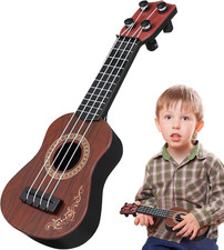 Ukelele de pl stico para ni os, guitarra, juguete musical, ukelele cl sico