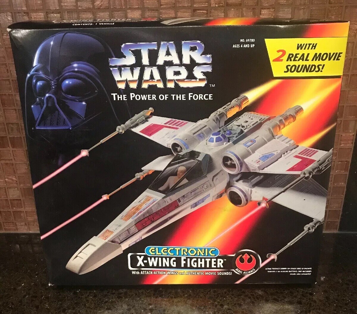 Kenner Estrella Wars El poder de la fuerza electrónica X-Wing Fighter 1995 Nuevo En Caja Sellado Kenner Estrella Wars El poder de la fuerza electrónica X-Wing Fighter 1995 Nuevo En Caja Sellado