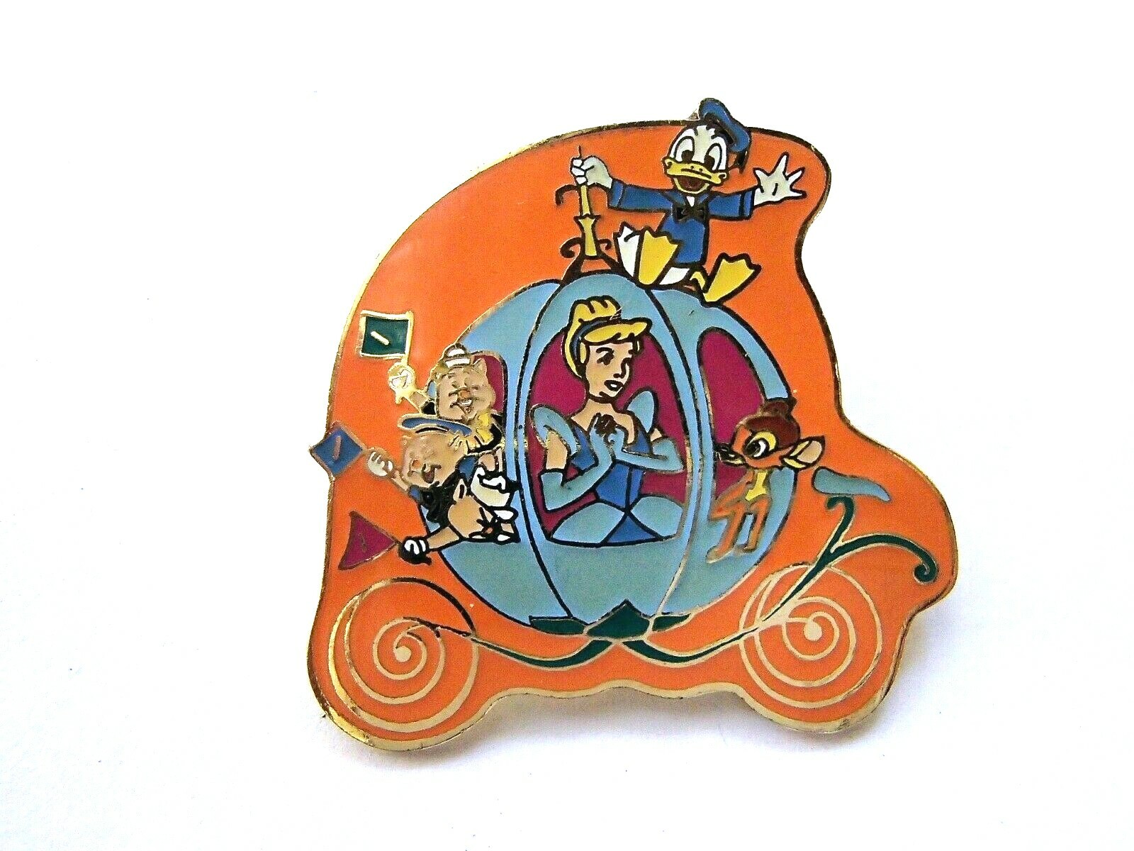Disney Pin 100 Years of Magic - Cinderella, Bambi, Donald, 3 Little Pigs [5478]