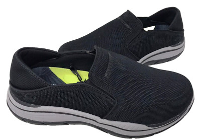 Skechers Men's Relaxed Fit Expected Demar Loafers Black Extra Wide Size:7 80N