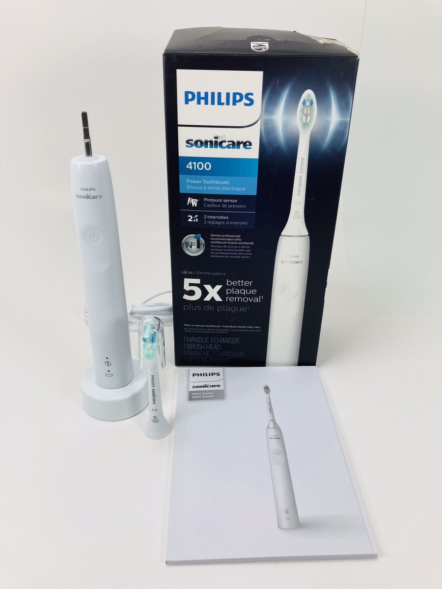 Philips Sonicare 4100 Protective Clean White Rechargeable Power