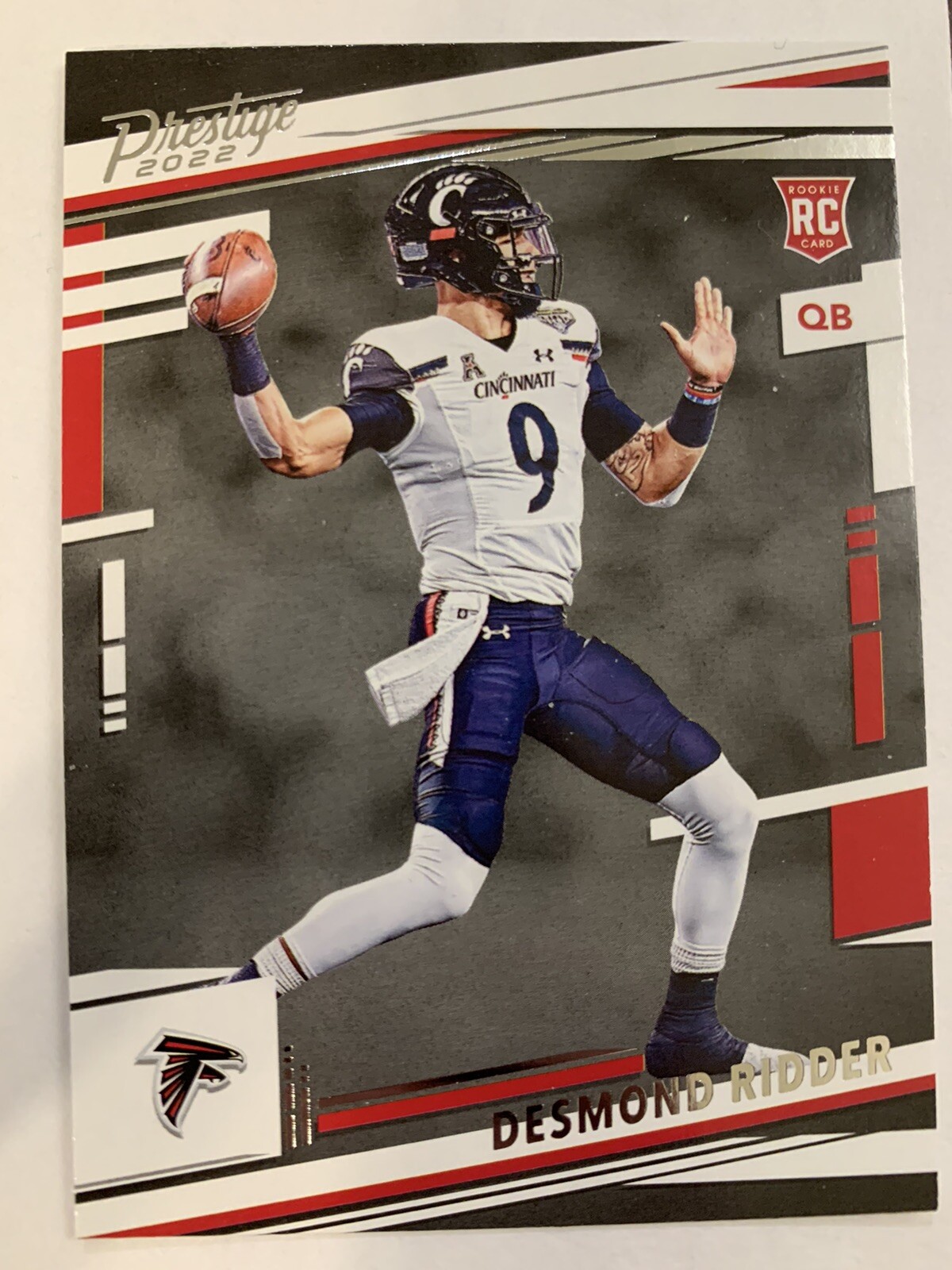 2022 Panini Prestige Desmond Ridder RC #304 Atlanta Falcons