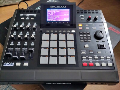 AKAI MPC 5000 120GB SSD, Full RAM, CDR, CF, OVP, original Samples