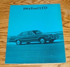 Original 1984 Ford LTD Sales Brochure 84 Sedan Brougham Wagon