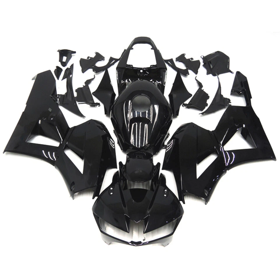 Glossy Black Fairing Plastic for CBR600RR CBR 600RR 2013-2020 Honda Bodywork Foto 2 de 4