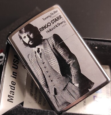 Zippo RINGO STARR, Chrom gebürstet, Feuerzeug