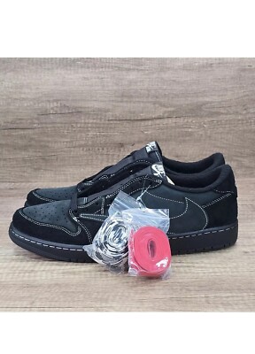 Jordan 1 Retro Low OG SP x Travis Scott Black Phantom (Size 10)