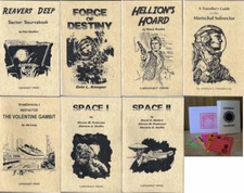 Cargonaut Press Collection 2 - Set of 8 Classic Traveller RPG Books & Play-Aids